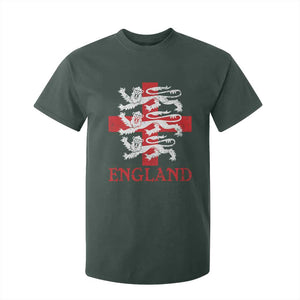 England Three Lions Symbol English Pride Souvenir T Shirt For Kid