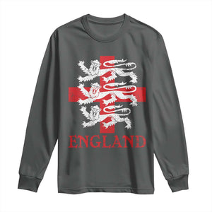 England Three Lions Symbol English Pride Souvenir Long Sleeve Shirt