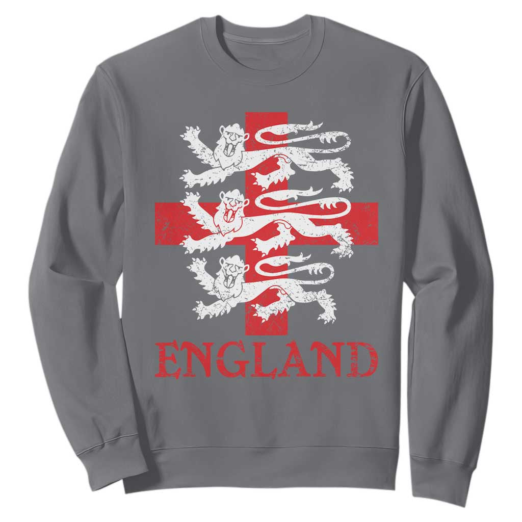 England Three Lions Symbol English Pride Souvenir Sweatshirt
