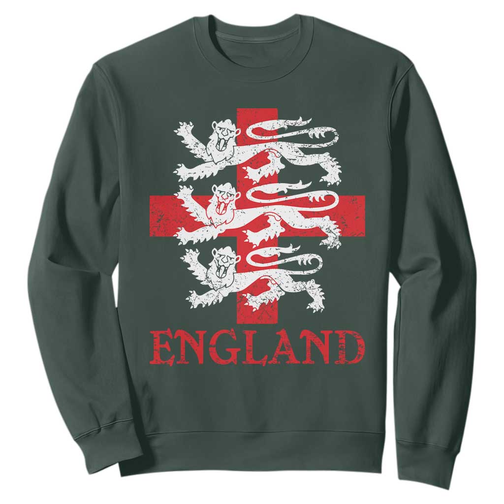 England Three Lions Symbol English Pride Souvenir Sweatshirt