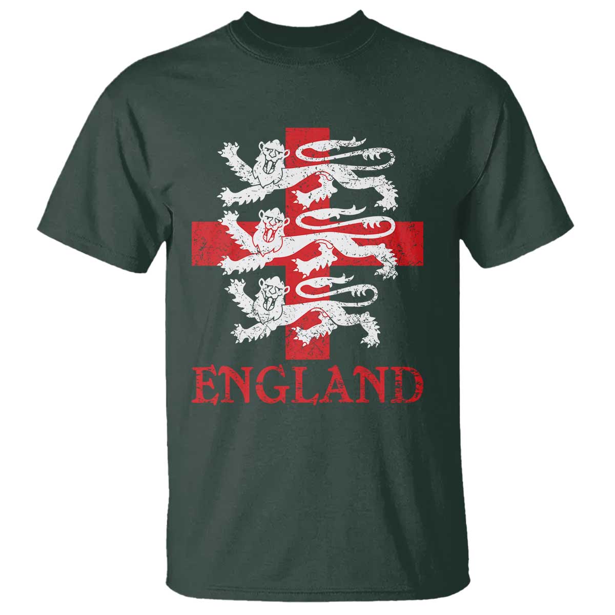 England Three Lions Symbol English Pride Souvenir T Shirt