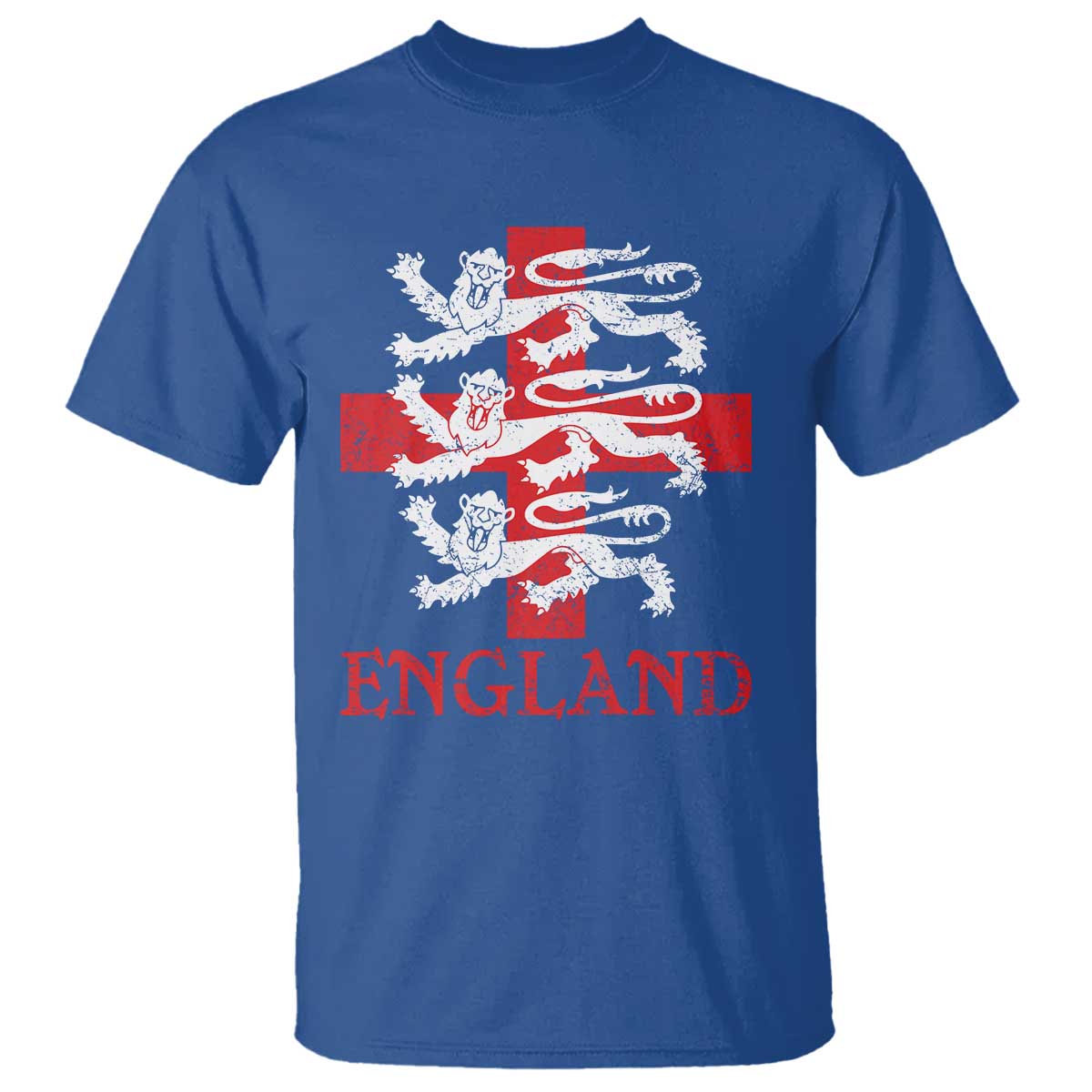 England Three Lions Symbol English Pride Souvenir T Shirt