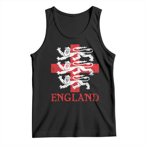 England Three Lions Symbol English Pride Souvenir Tank Top