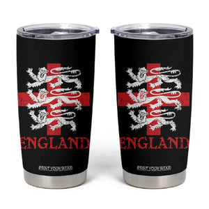 England Three Lions Symbol English Pride Souvenir Tumbler Cup