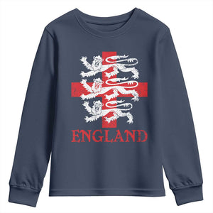 England Three Lions Symbol English Pride Souvenir Youth Sweatshirt