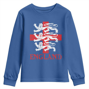 England Three Lions Symbol English Pride Souvenir Youth Sweatshirt