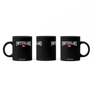 Vintage Switzerland National Pride The Swiss Cross Coffee Mug TS11 Print Your Wear