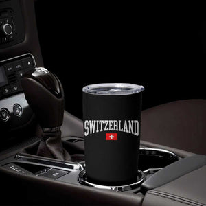 Vintage Switzerland National Pride The Swiss Cross Tumbler Cup TS11 Print Your Wear
