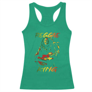 Legend Bob Racerback Tank Top Reggae King Music Rastafarian TS11 Irish Green Print Your Wear