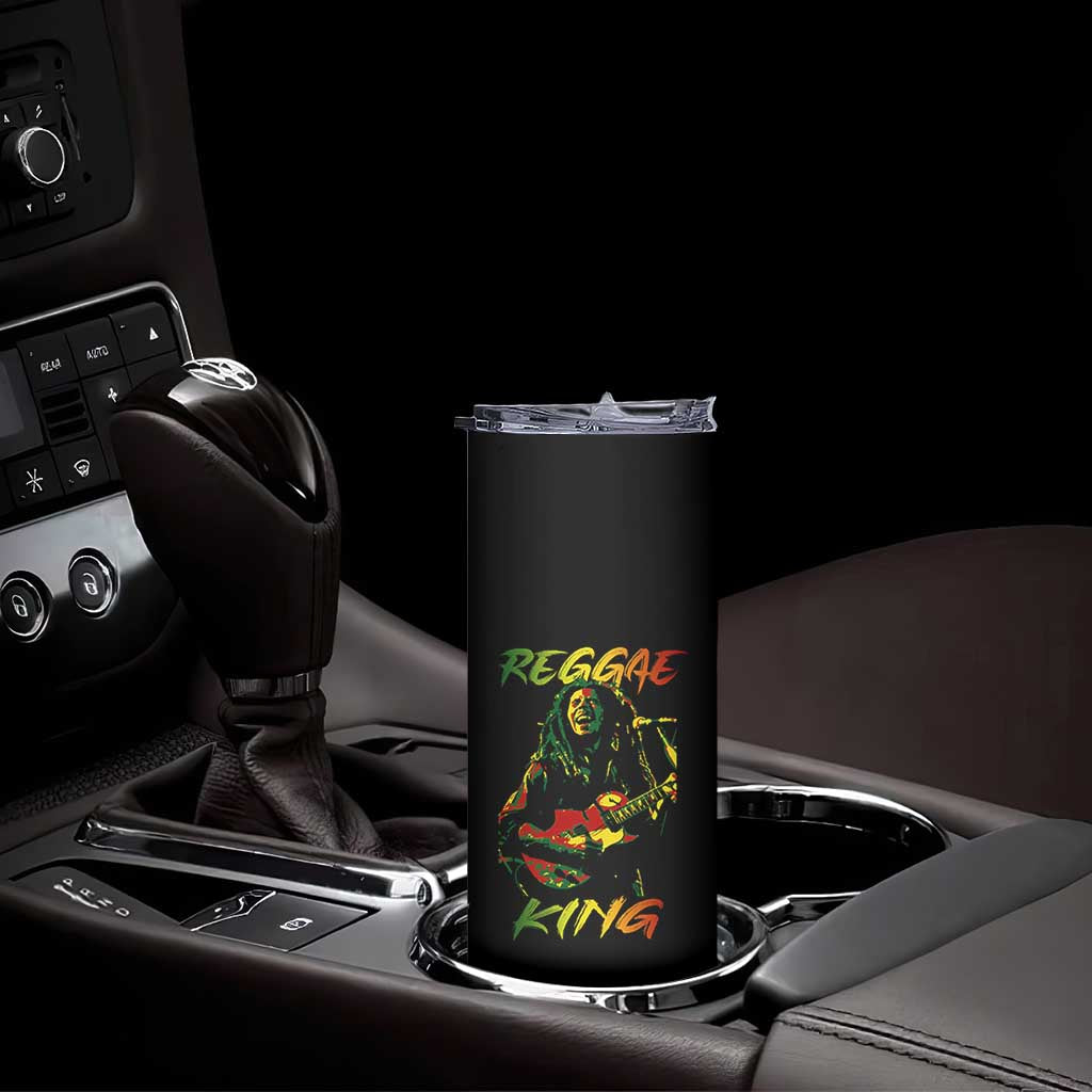 Legend Bob Skinny Tumbler Reggae King Music Rastafarian TS11 Print Your Wear