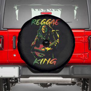 Legend Bob Spare Tire Cover Reggae King Music Rastafarian TS11 Black Print Your Wear