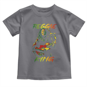Legend Bob Toddler T Shirt Reggae King Music Rastafarian TS11 Charcoal Print Your Wear