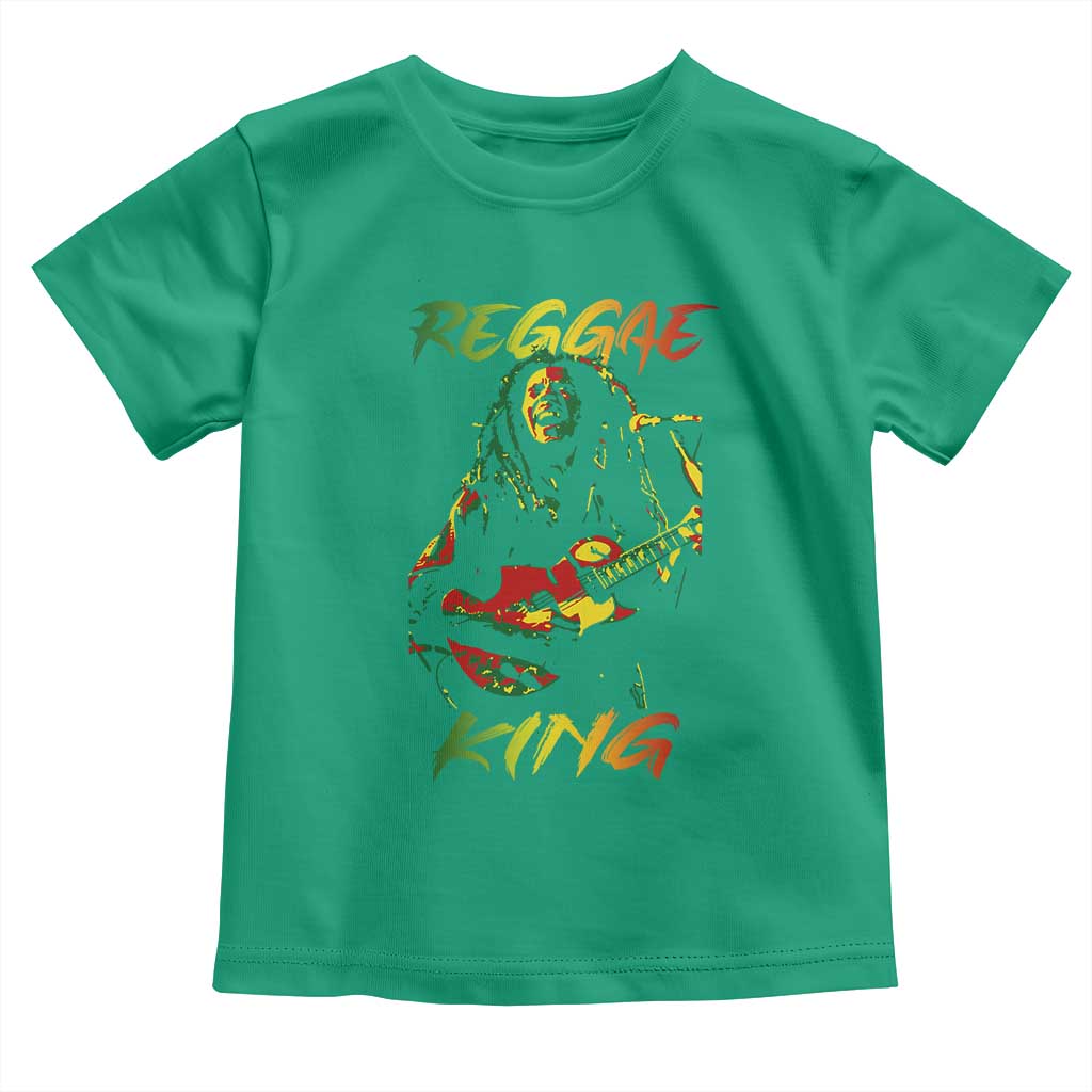 Legend Bob Toddler T Shirt Reggae King Music Rastafarian TS11 Irish Green Print Your Wear