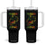 Legend Bob Tumbler With Handle Reggae King Music Rastafarian TS11 One Size: 40 oz Black Print Your Wear