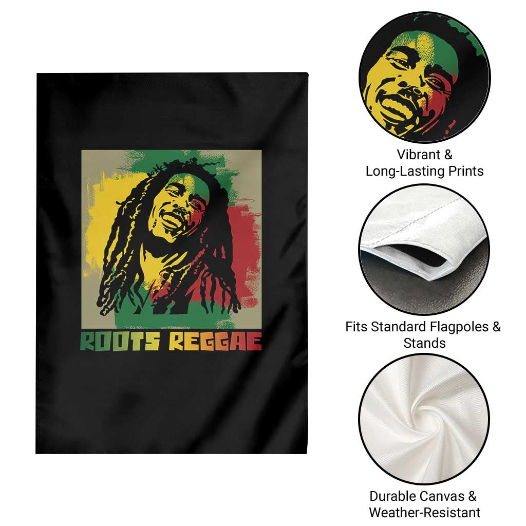 Legend Bob Garden Flag Roots Reggae Rastafarian Music Jamaica TS11 Print Your Wear