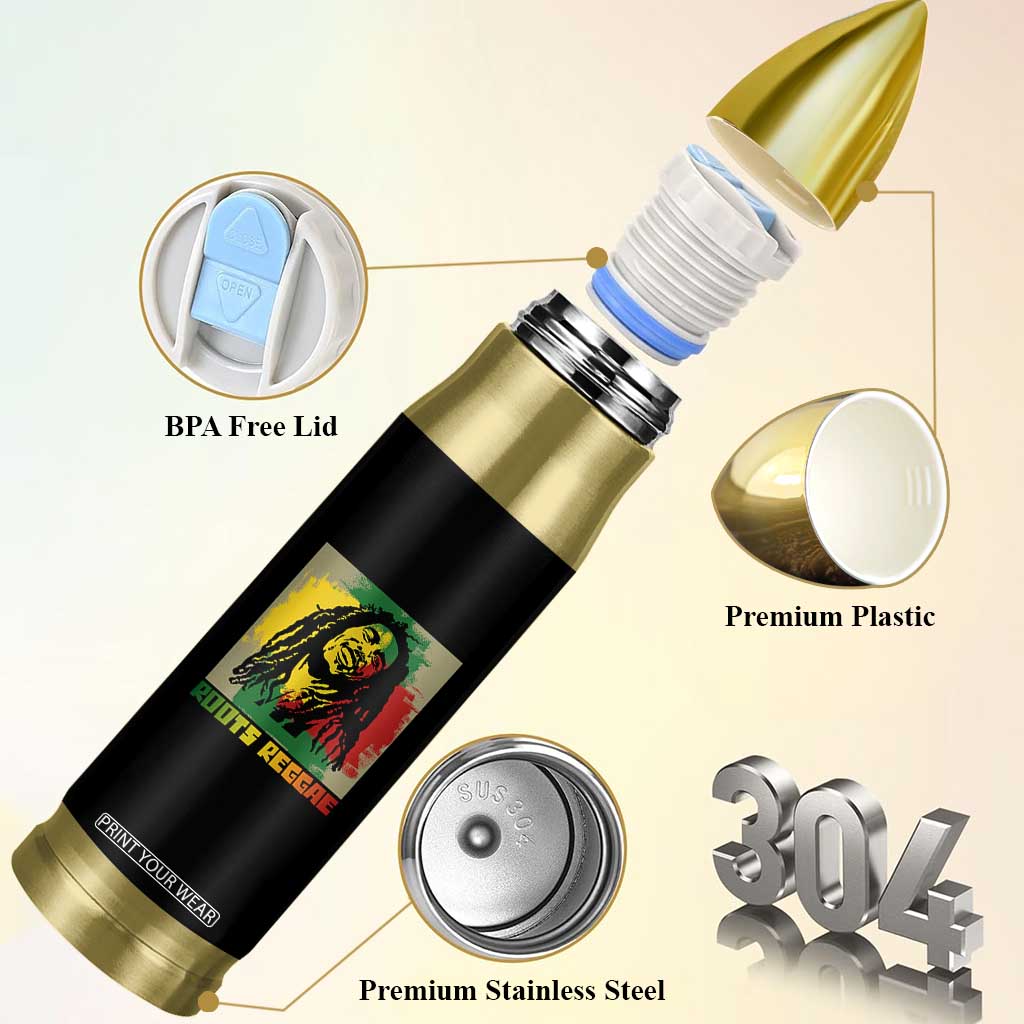 Legend Bob Bullet Tumbler Roots Reggae Rastafarian Music Jamaica TS11 Print Your Wear