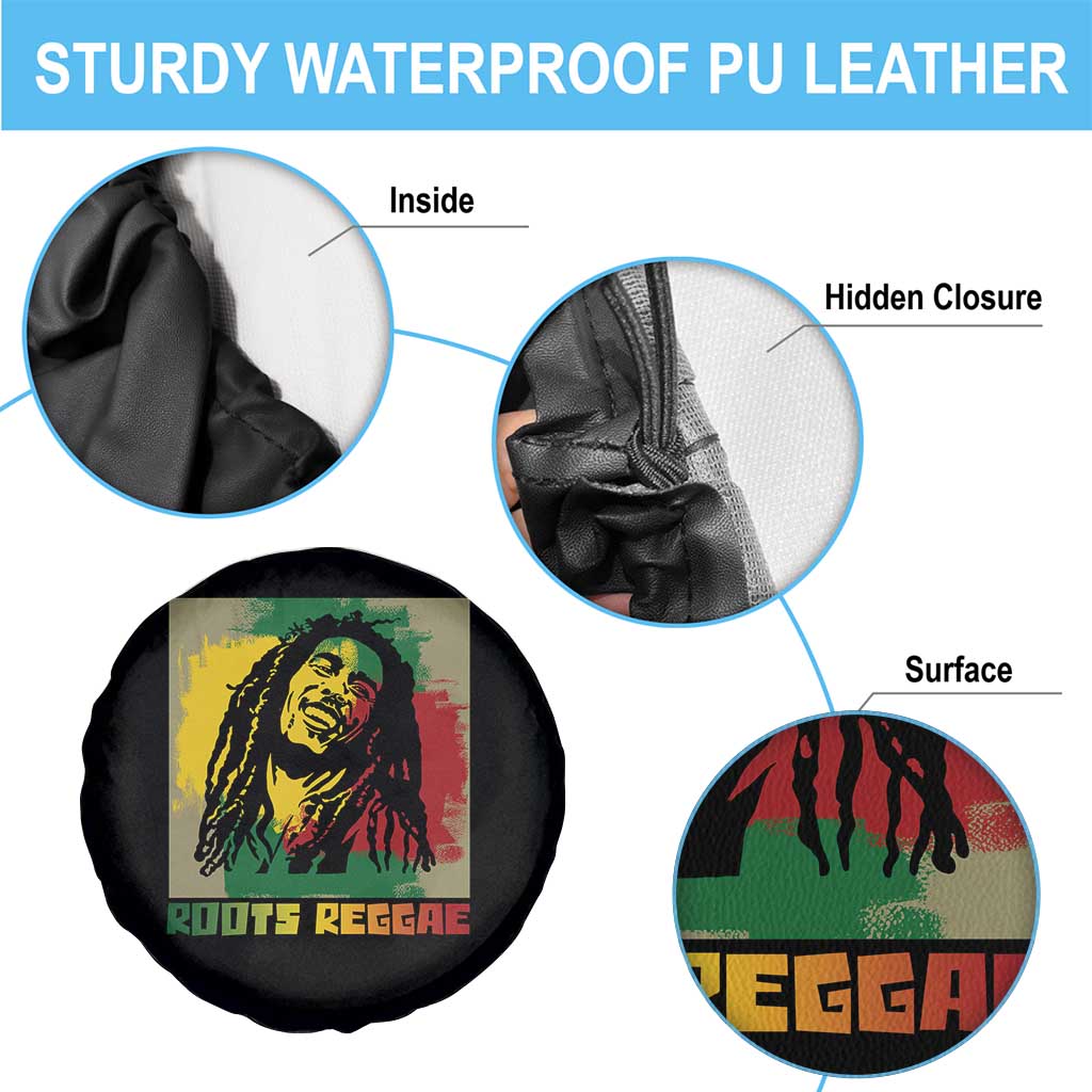 Legend Bob Spare Tire Cover Roots Reggae Rastafarian Music Jamaica TS11 Print Your Wear