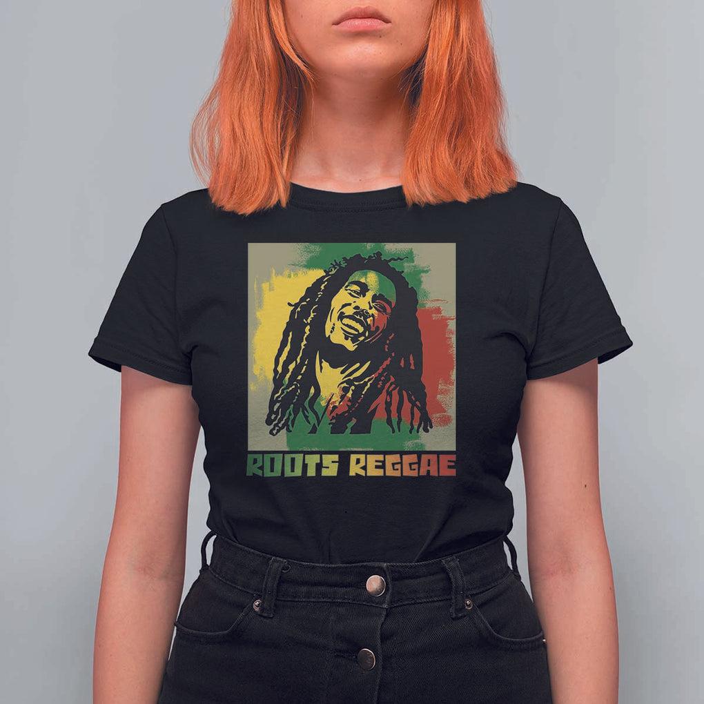 Legend Bob T Shirt For Women Roots Reggae Rastafarian Music Jamaica TS11 Black Print Your Wear