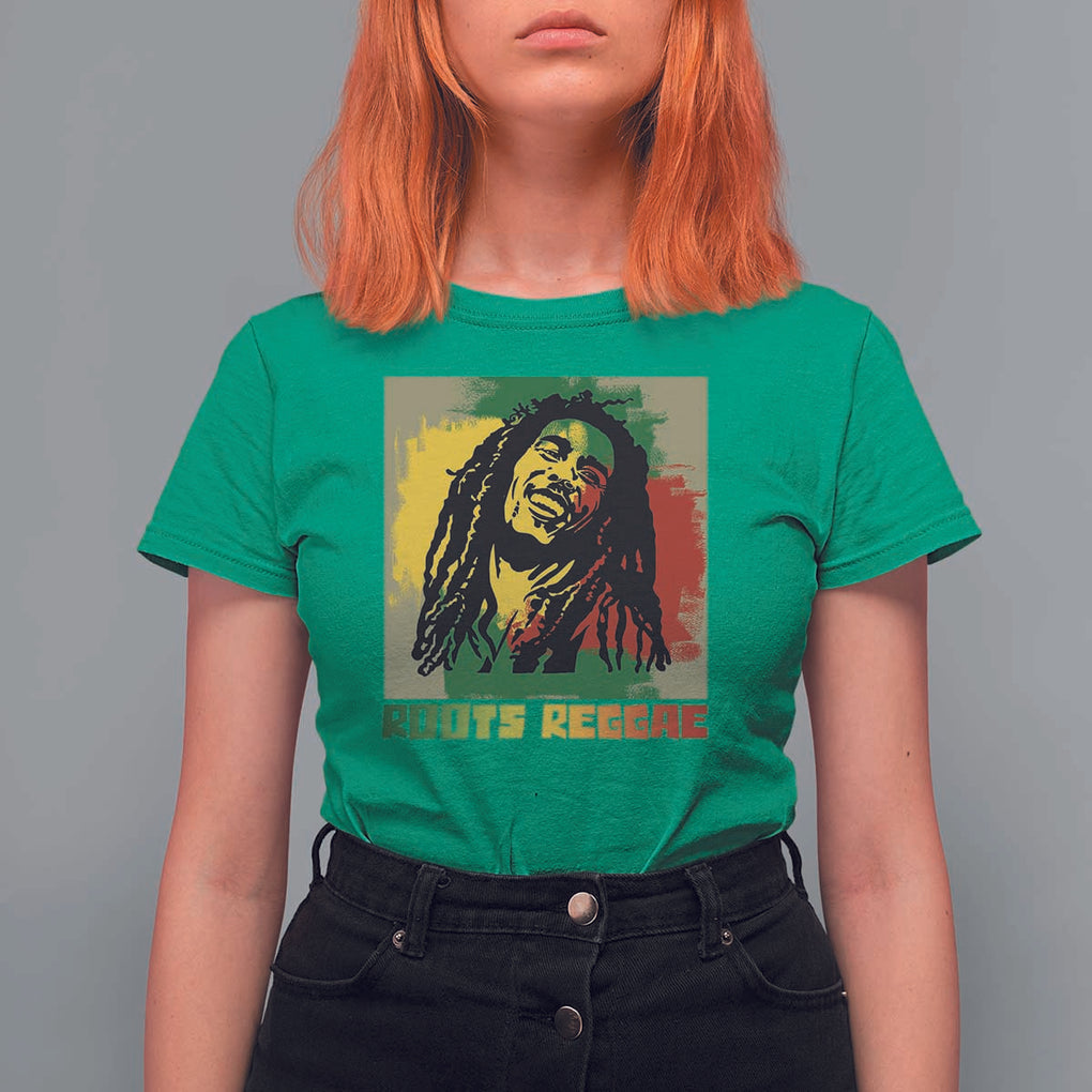 Legend Bob T Shirt For Women Roots Reggae Rastafarian Music Jamaica TS11 Irish Green Print Your Wear