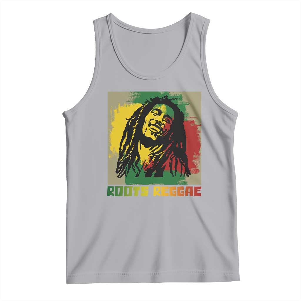Legend Bob Tank Top Roots Reggae Rastafarian Music Jamaica TS11 Athletic Heather Print Your Wear