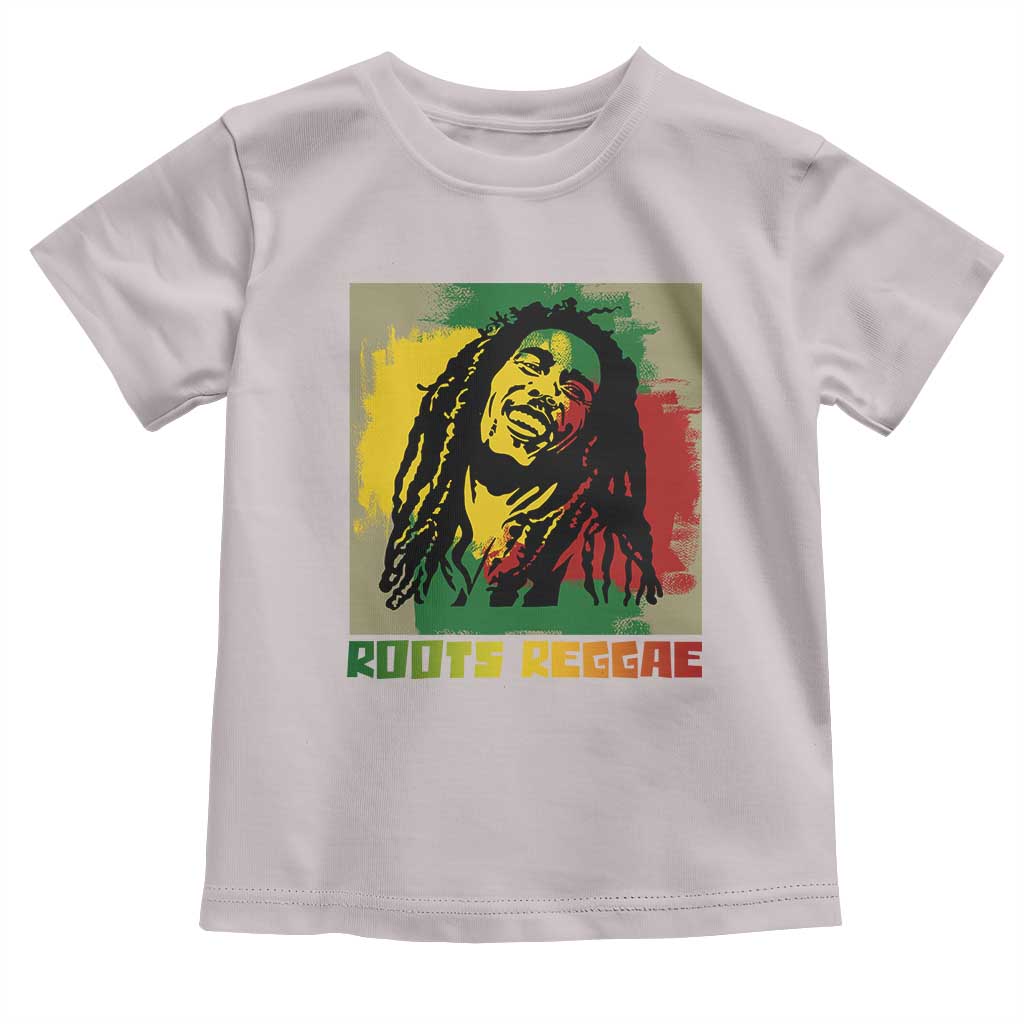 Legend Bob Toddler T Shirt Roots Reggae Rastafarian Music Jamaica TS11 Ice Gray Print Your Wear