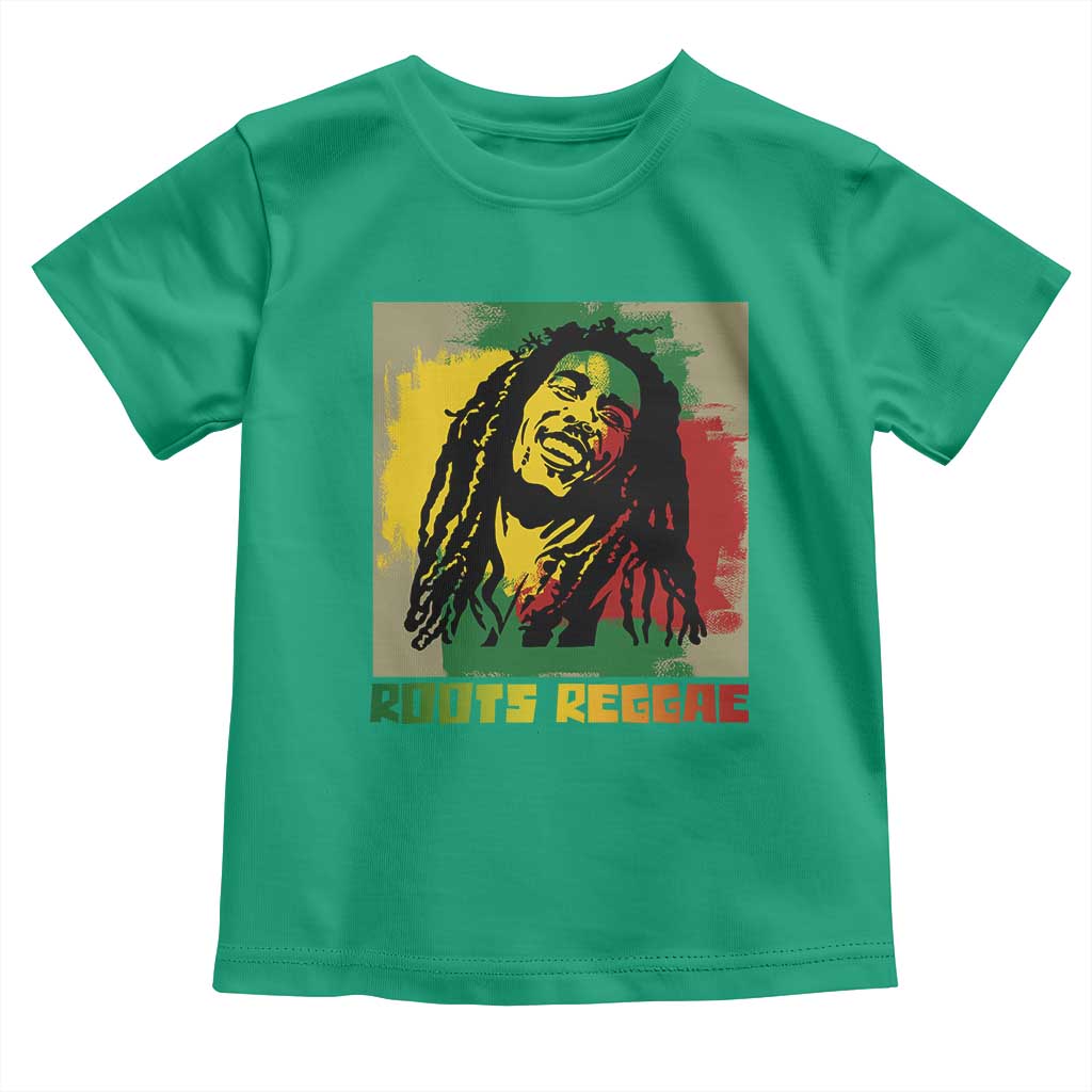 Legend Bob Toddler T Shirt Roots Reggae Rastafarian Music Jamaica TS11 Irish Green Print Your Wear