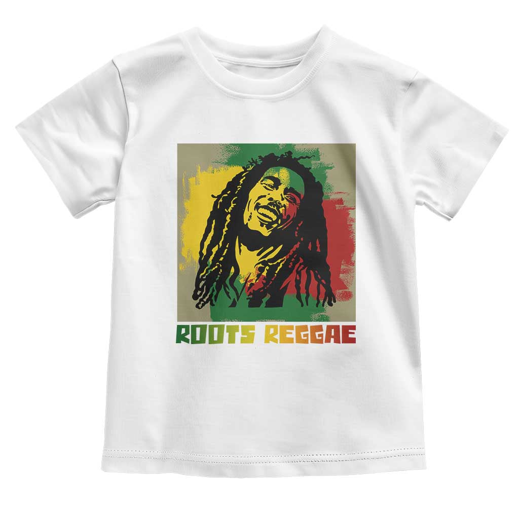 Legend Bob Toddler T Shirt Roots Reggae Rastafarian Music Jamaica TS11 White Print Your Wear