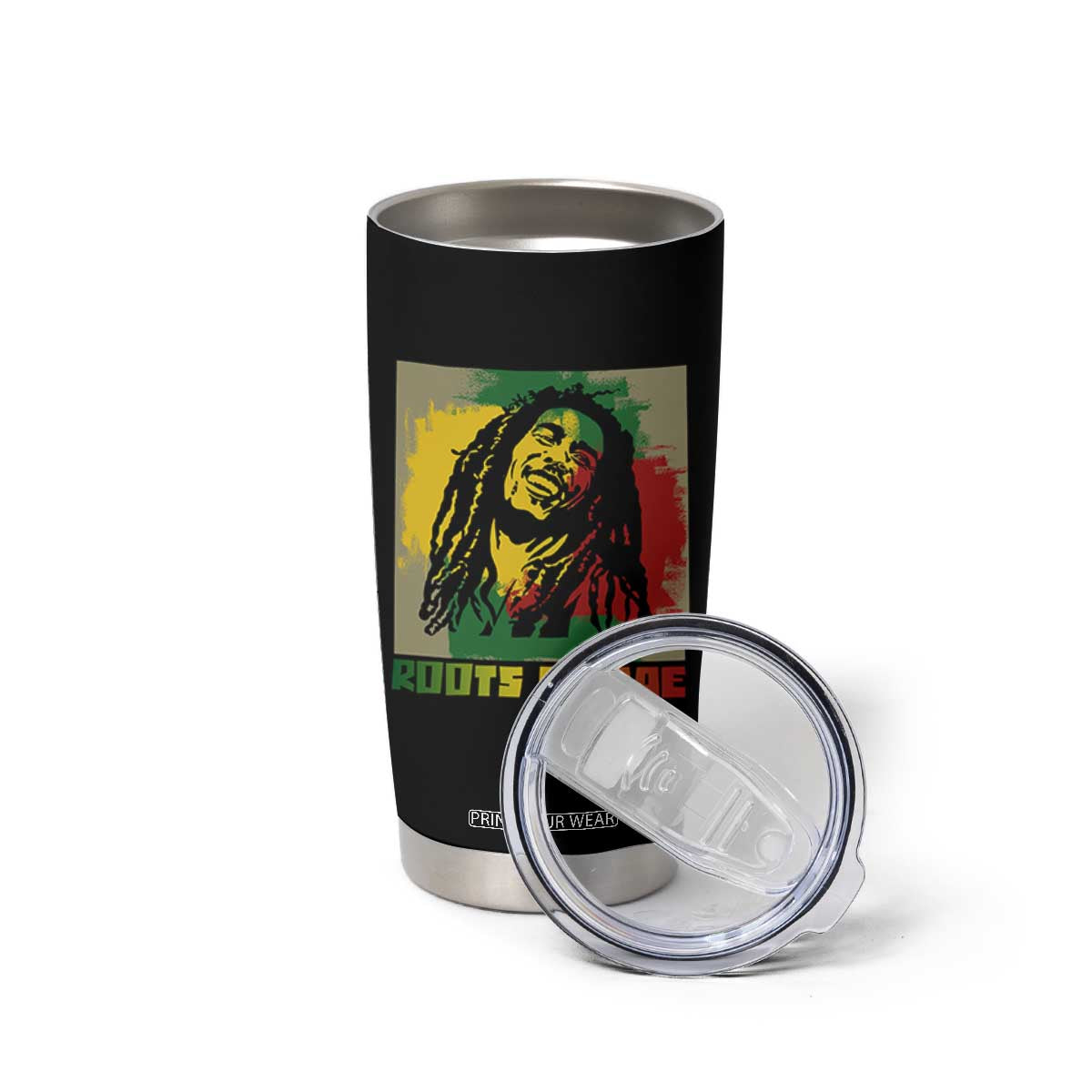 Legend Bob Tumbler Cup Roots Reggae Rastafarian Music Jamaica TS11 Print Your Wear