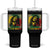 Legend Bob Tumbler With Handle Roots Reggae Rastafarian Music Jamaica TS11 One Size: 40 oz Black Print Your Wear