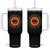Reggae On World Off Tumbler With Handle Rasta Music Rastafarian Jamaica TS11 One Size: 40 oz Black Print Your Wear
