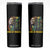 Legend Bob Skinny Tumbler One Love Heart Destiny King Of Reggae TS11 Black Print Your Wear