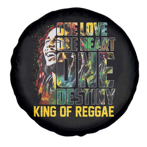 Legend Bob Spare Tire Cover One Love Heart Destiny King Of Reggae TS11 Print Your Wear