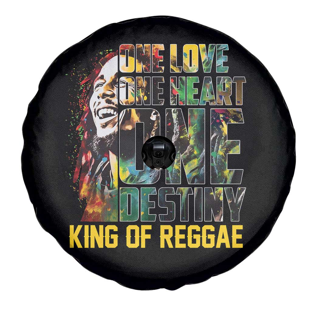 Legend Bob Spare Tire Cover One Love Heart Destiny King Of Reggae TS11 Print Your Wear