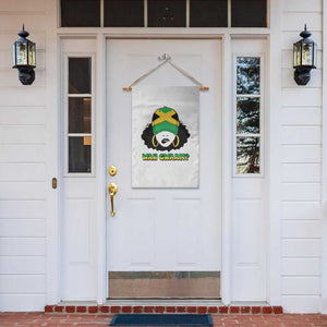Jamaican Girl Garden Flag Wah Gwaan Jamaica Flag TS11 Print Your Wear