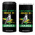 My Story Began In Jamaica 4 in 1 Can Cooler Tumbler Hummingbird Jamaican Flag TS11 One Size: 16 oz Black Print Your Wear