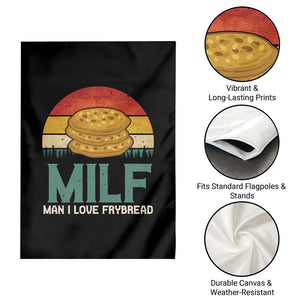 Funny MILF Man I Love Frybread Garden Flag Vintage Retro Sunset Native American Food TS11 Print Your Wear
