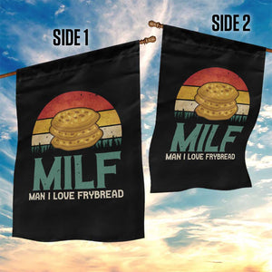 Funny MILF Man I Love Frybread Garden Flag Vintage Retro Sunset Native American Food TS11 Print Your Wear