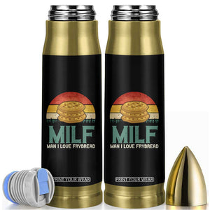 Funny MILF Man I Love Frybread Bullet Tumbler Vintage Retro Sunset Native American Food TS11 Black Print Your Wear