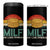 Funny MILF Man I Love Frybread 4 in 1 Can Cooler Tumbler Vintage Retro Sunset Native American Food TS11 One Size: 16 oz Black Print Your Wear