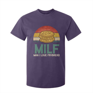 Funny MILF Man I Love Frybread T Shirt For Kid Vintage Retro Sunset Native American Food TS11 Purple Print Your Wear