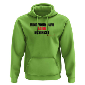 Funny Walz Hoodie Mind Your Own Damn Business Signature TS11 Lime Print Your Wear