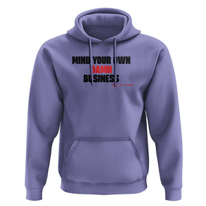 Funny Walz Hoodie Mind Your Own Damn Business Signature TS11 Violet Print Your Wear
