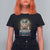 Harris 2024 T Shirt For Women Nobody Is Eating Pets American Flag Cat Hat TS11 Black Print Your Wear