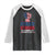 Stand Strong In Honor Of Charlie Kirk Raglan Shirt Handfist American Flag TS11 Black White Print Your Wear
