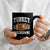 Funny Turkey And Touchdowns Coffee Mug Thanksgiving American Football - Print Your Wear