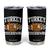 Funny Turkey And Touchdowns Tumbler Cup Thanksgiving American Football - Print Your Wear