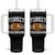 Funny Turkey And Touchdowns Tumbler With Handle Thanksgiving American Football - Print Your Wear