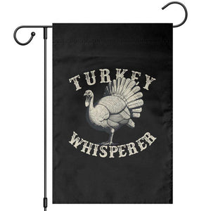 Funny Turkey Whisperer Garden Flag Thanksgiving Turkey Hunting Season TS11 Black Print Your Wear