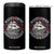 Mayflower Descendant 4 in 1 Can Cooler Tumbler Pilgrim Fathers Thanksgiving History TS11 One Size: 16 oz Black Print Your Wear