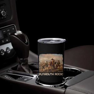 Plymouth Rock Tumbler Cup Mayflower Pilgrims Thanksgiving History TS11 Print Your Wear